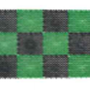 Коврик травка 42х56 см, черно-зеленый, SUNSTEP™ мод.71-002 (Рассвет РФ)