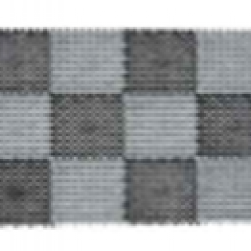 Коврик травка 42х56 см, черно-серый, SUNSTEP™ мод.71-003 (Рассвет РФ)