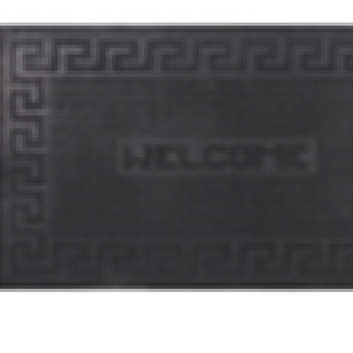 Коврик резиновый 40х60 см "Welcome", черный, SUNSTEP™ мод.31-027 (Рассвет РФ)