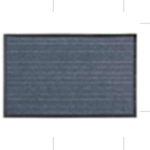 Коврик влаговпитывающий "Ребристый"  50х80 см, серый, SUNSTEP™ мод.35-041/w (Рассвет РФ)