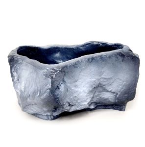 арт.394 Изделие из гипса Кашпо Камень №1 (120*250мм)